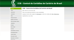 Desktop Screenshot of centraldecertidoesdobrasil.com.br