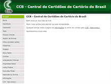 Tablet Screenshot of centraldecertidoesdobrasil.com.br